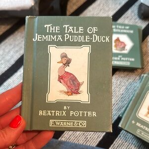 The Tale of Jemima Puddle-Duck by Beatrix Potter Book